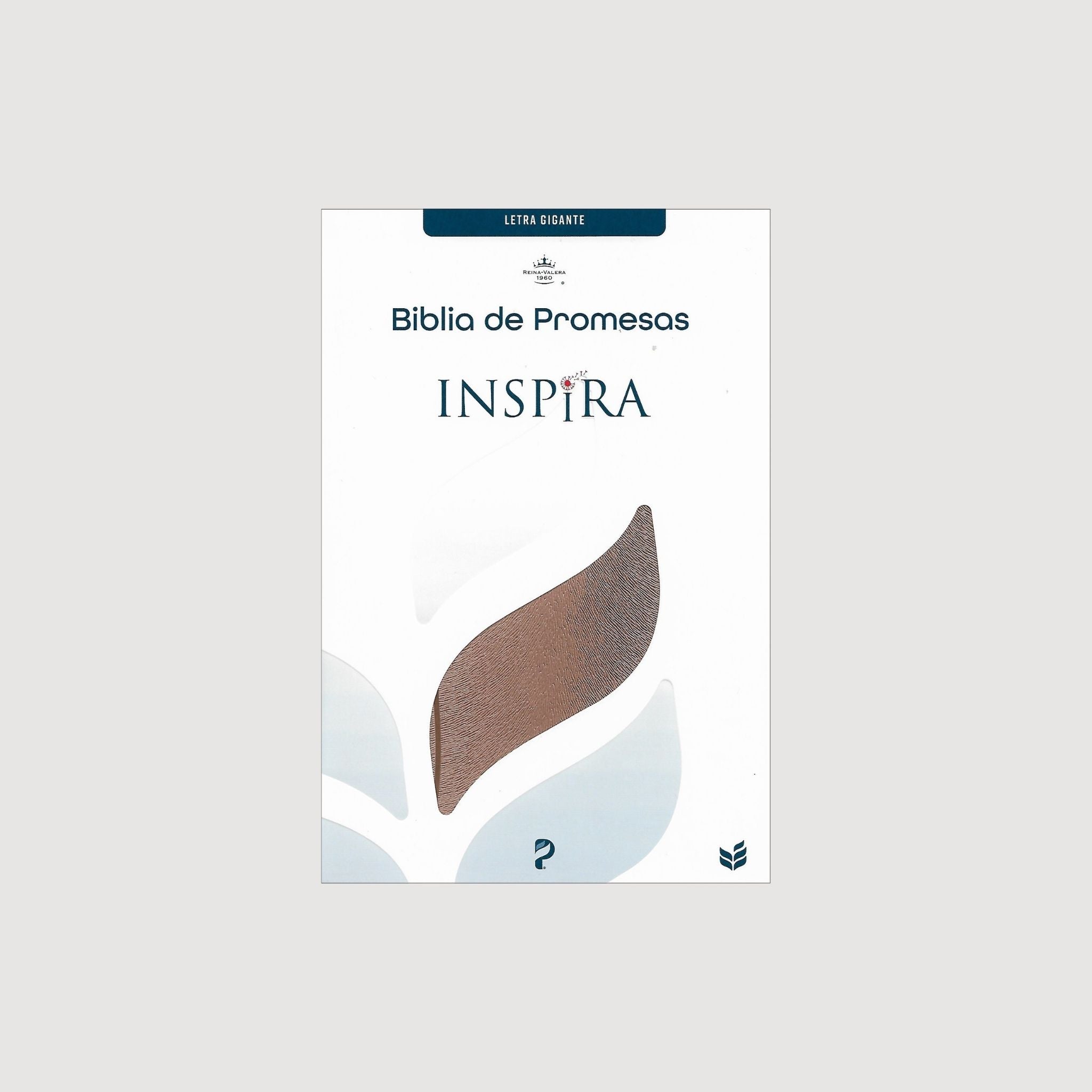 Biblia de Promesas Inspira Mujeres Letra Grande Piel