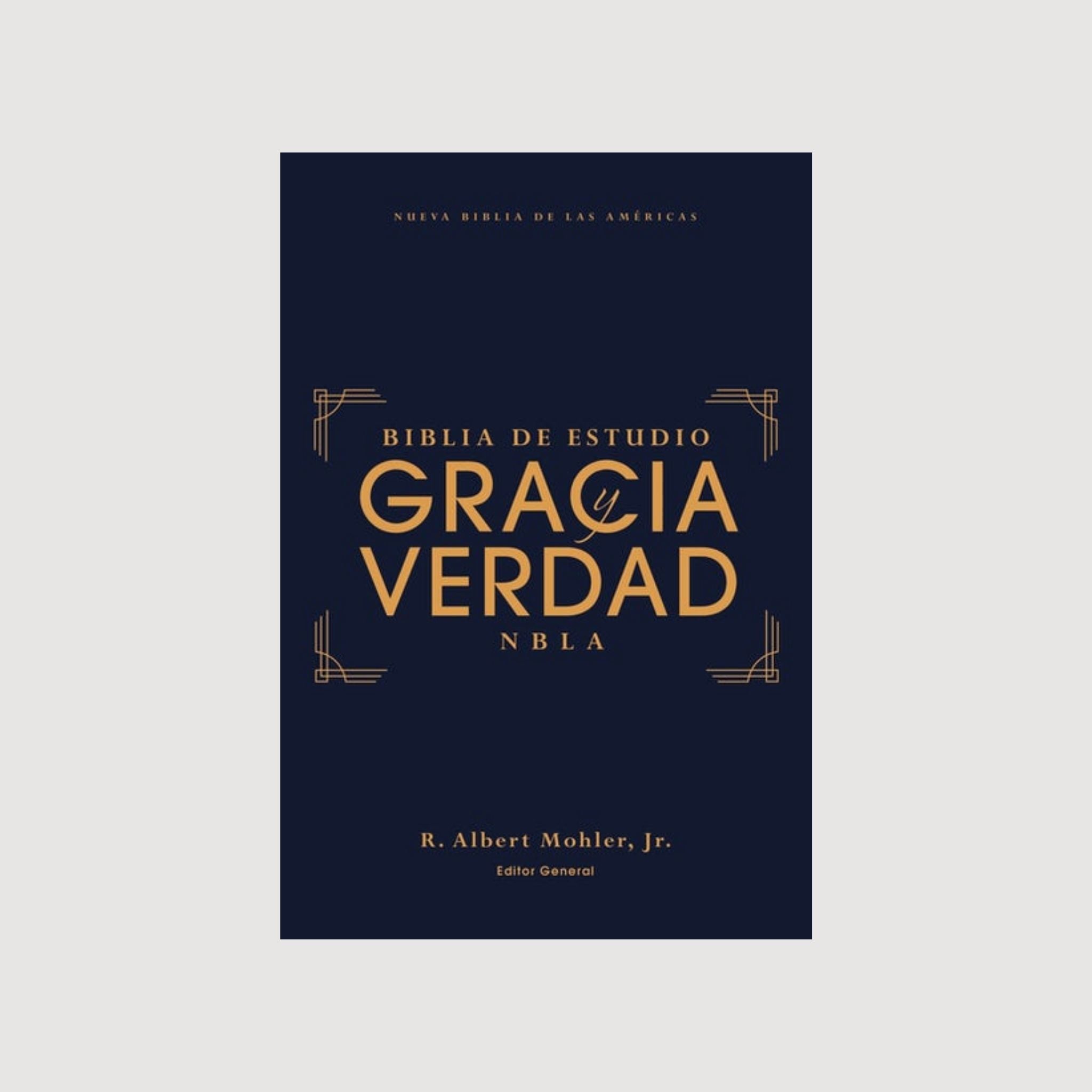 Biblia NBLA Gracia y Verdad Piel Azul