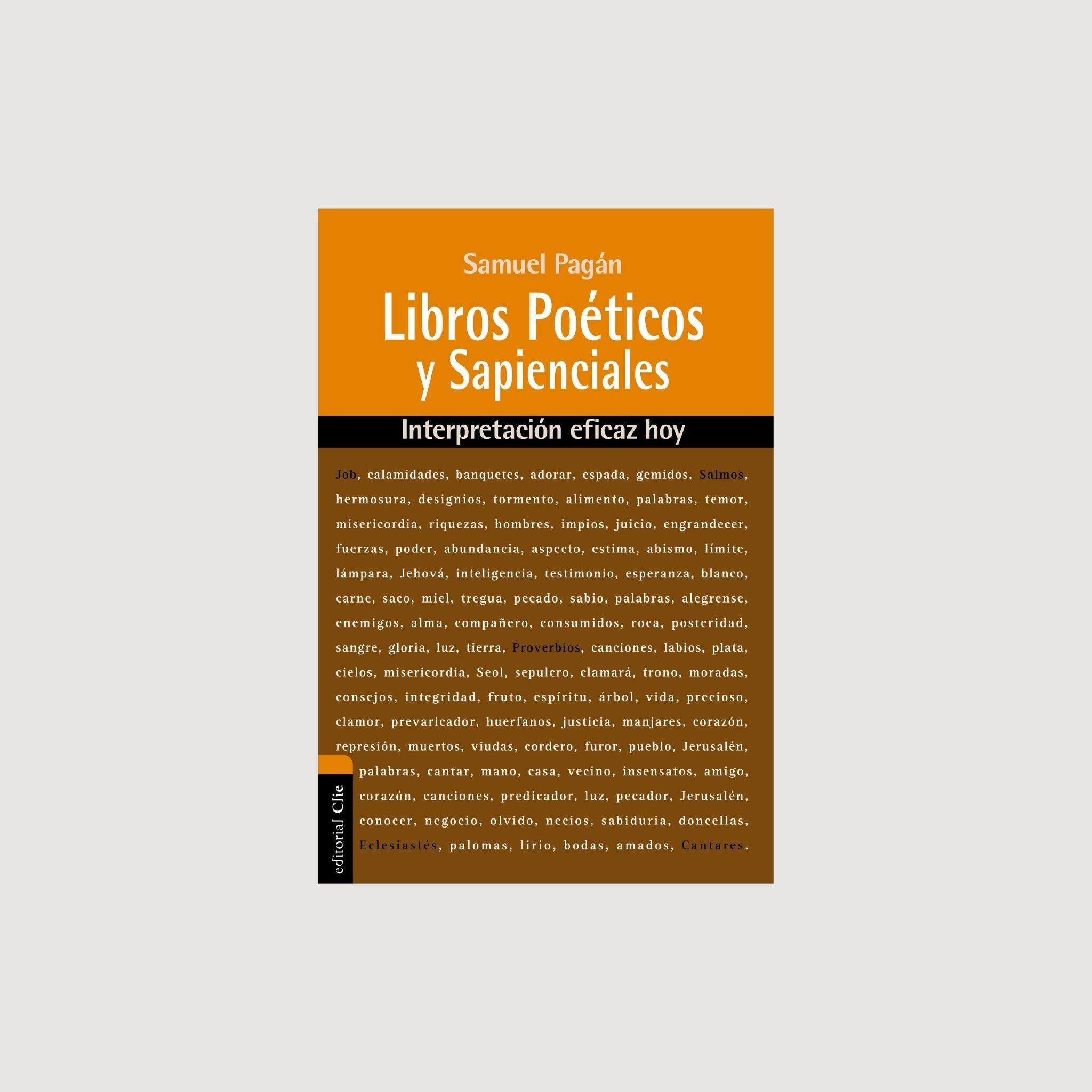 Libros poéticos y sapiensales