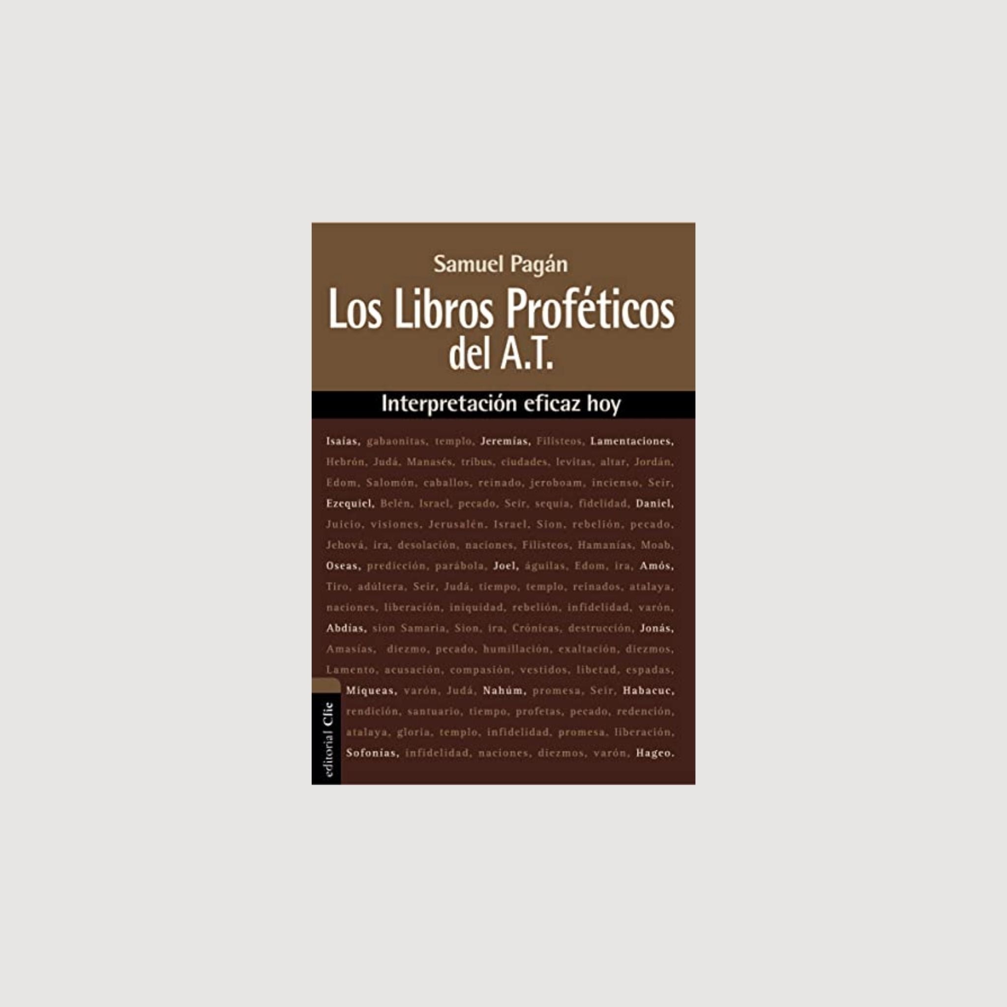 Libros proféticos del Antiguo Testamento