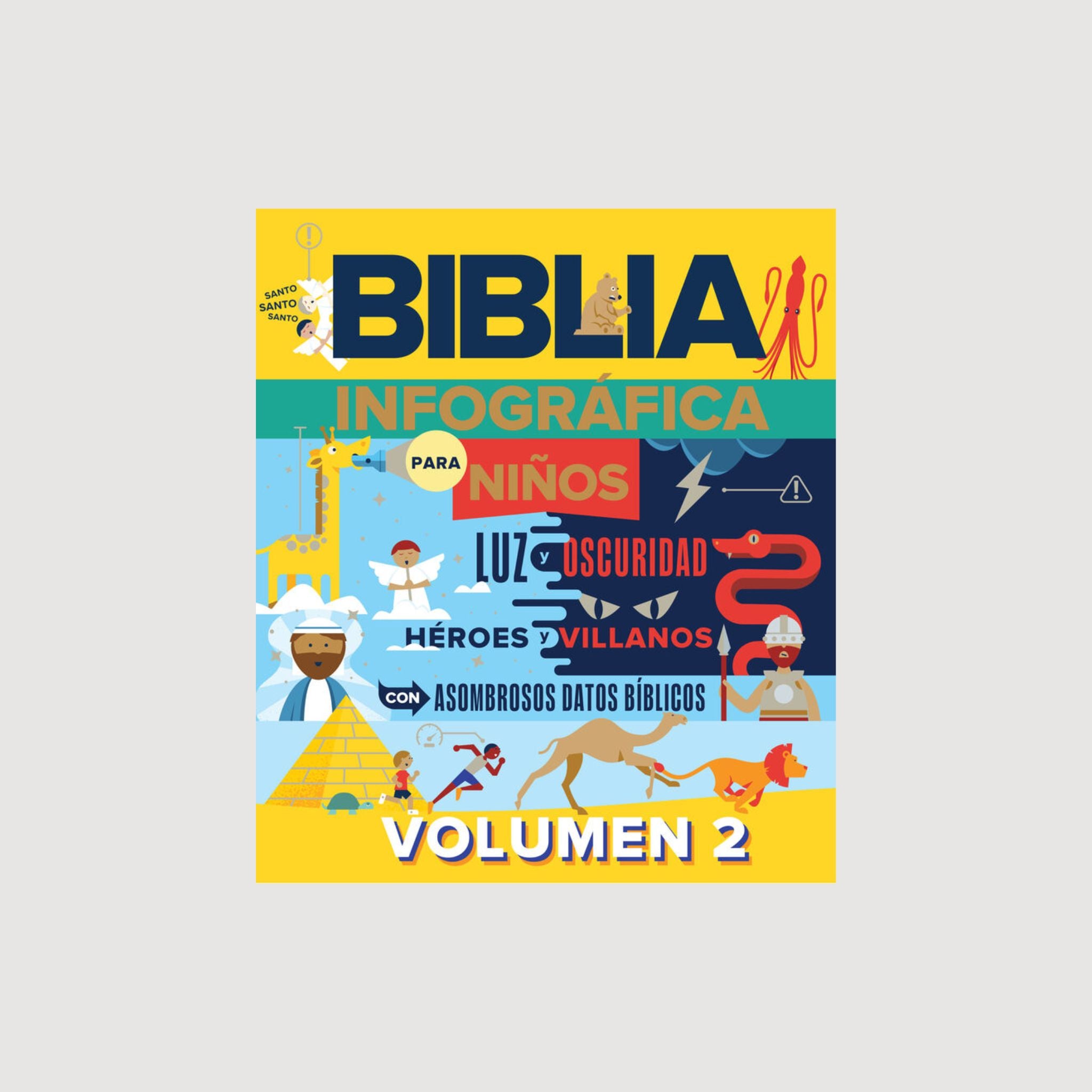 Biblia infográfica para niños (volumen 2)