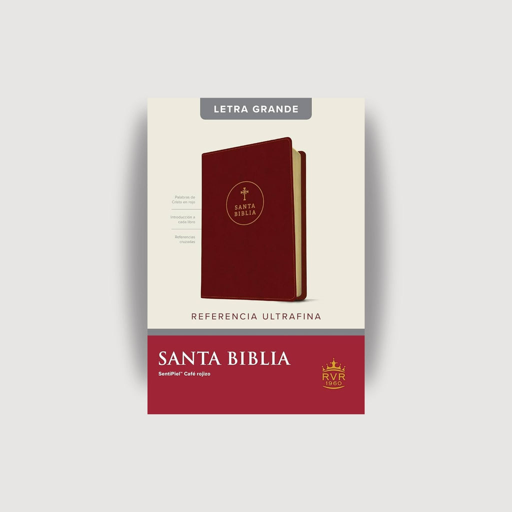 Biblia RVR60 Ultrafina LG SentiPiel con referencia