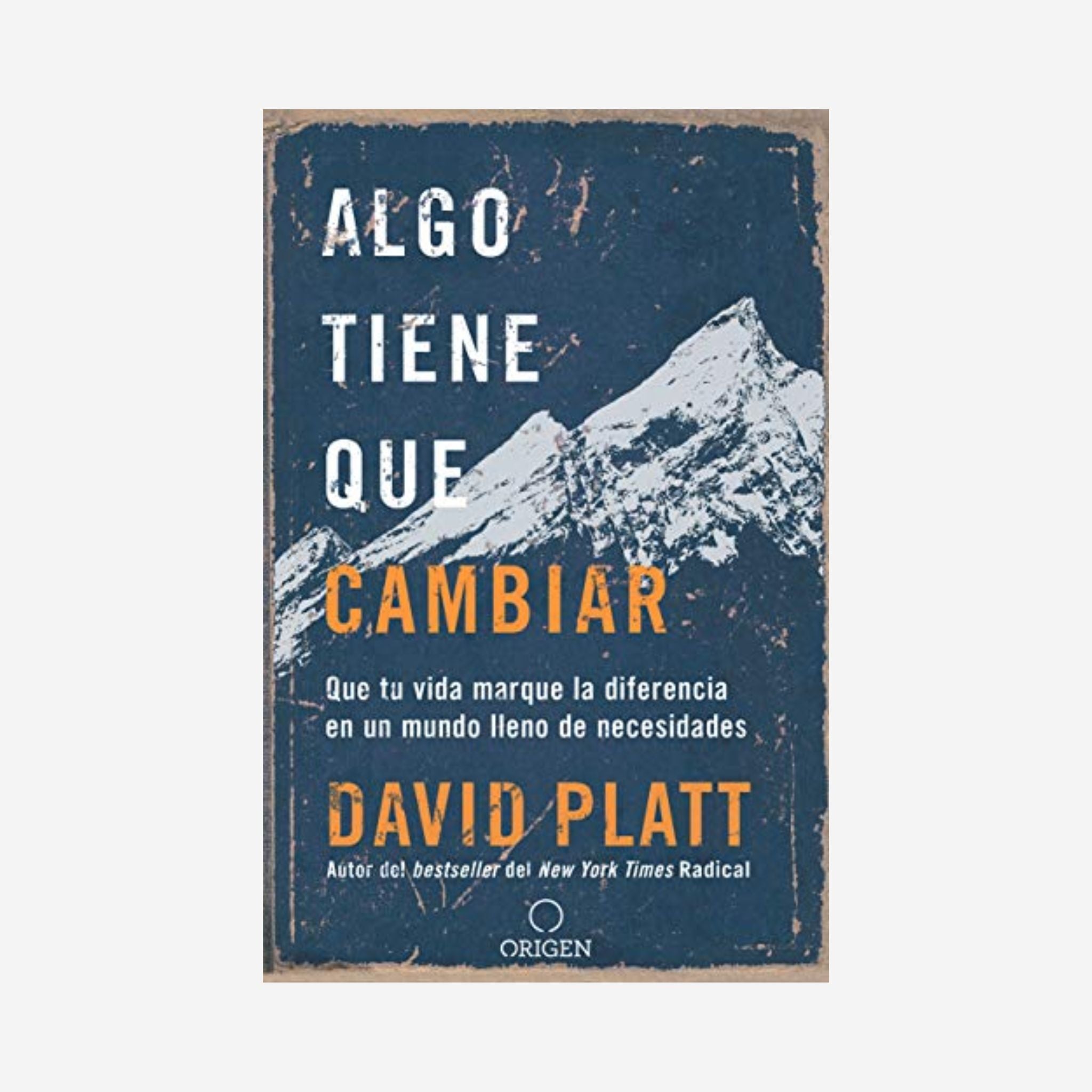 Algo tiene que cambiar
