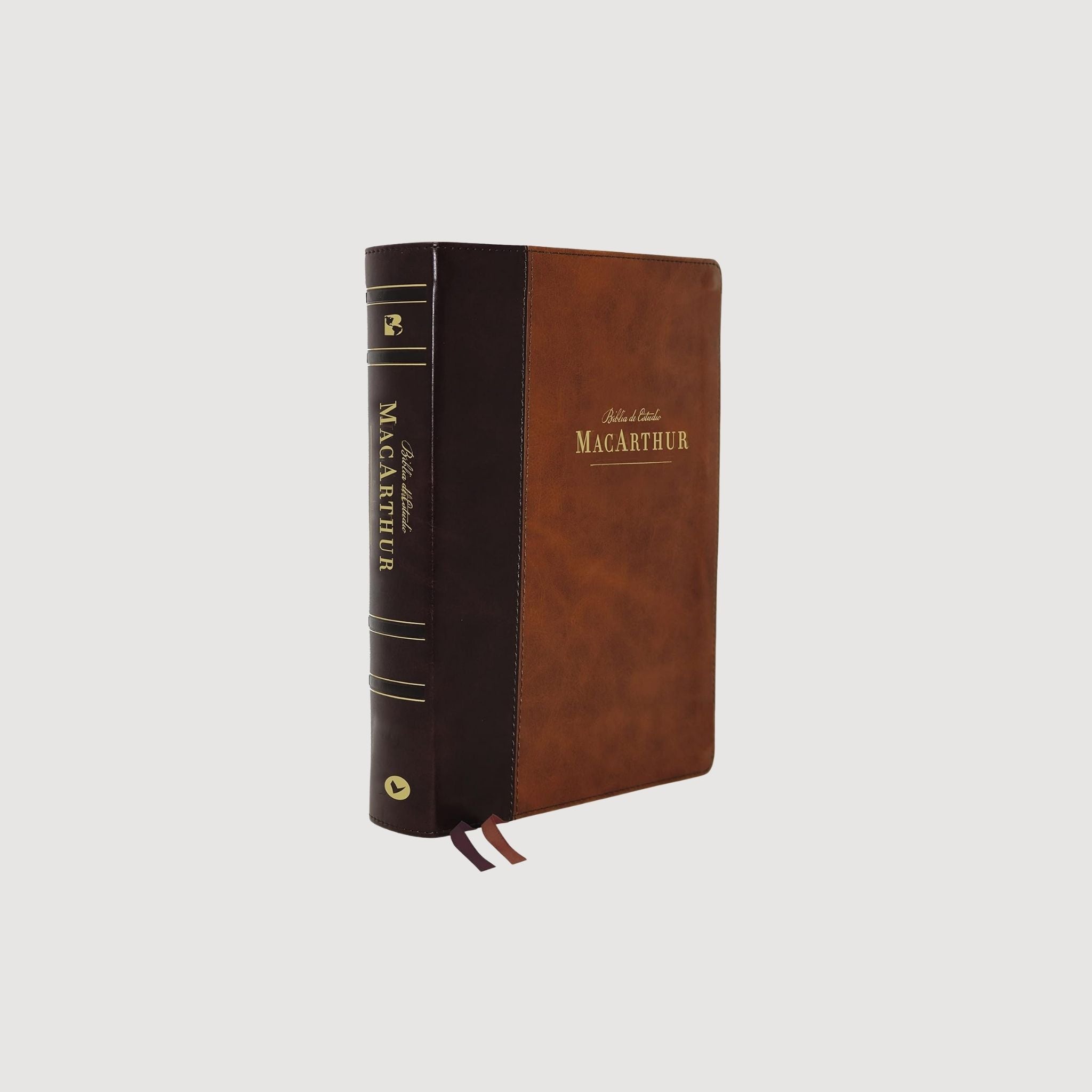 NBLA Biblia de estudio MacArthur, Café con Índice