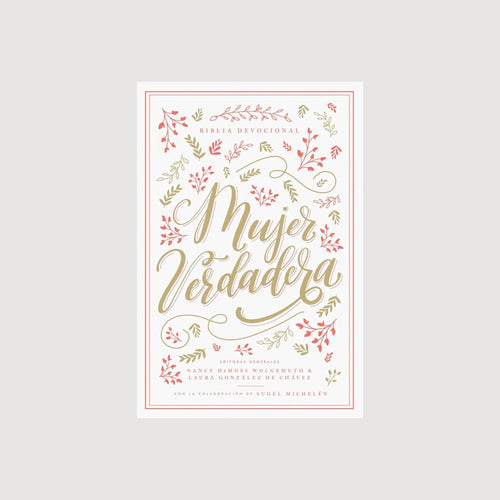 Biblia Devocional Mujer Verdadera Tapa Dura
