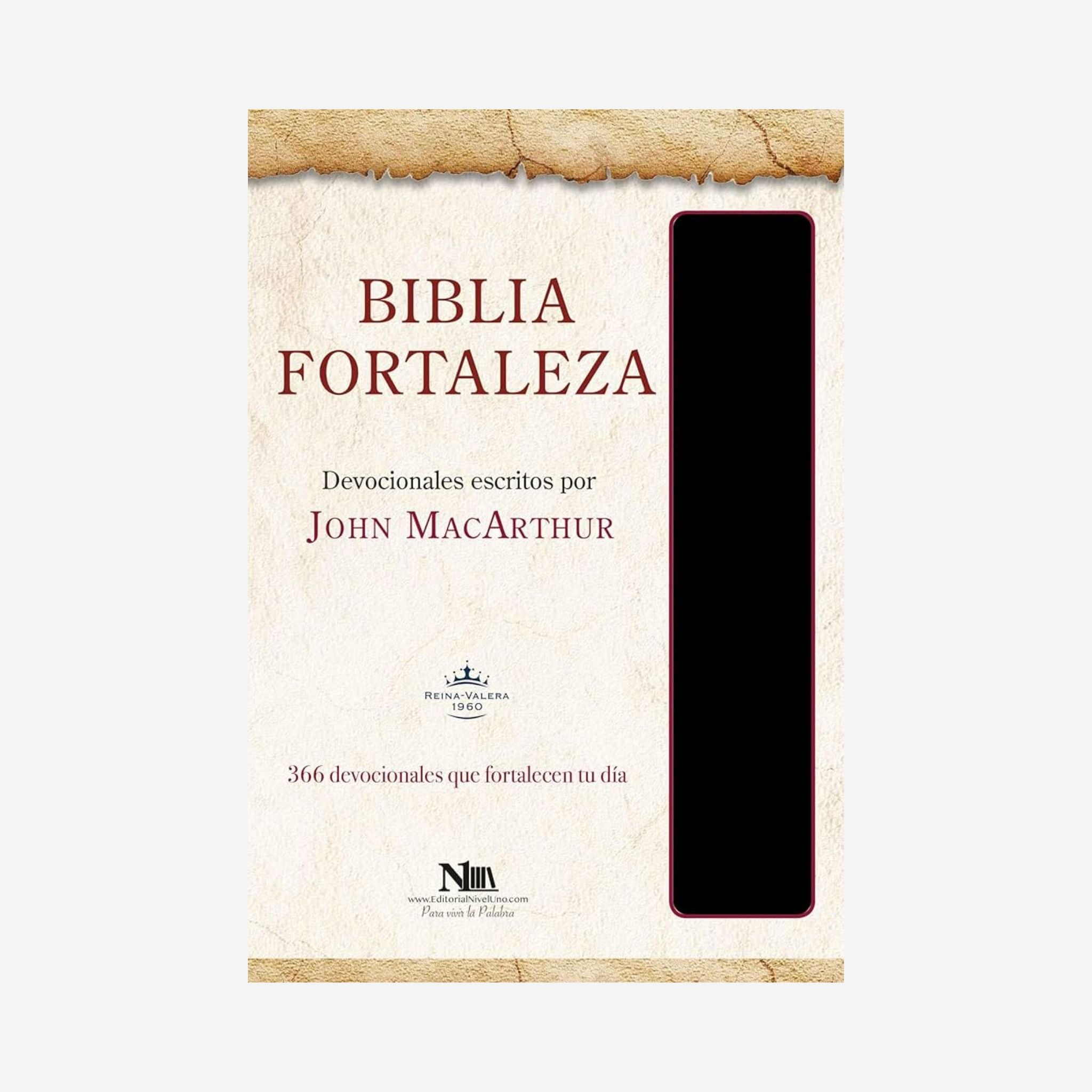 Biblia fortaleza - devocionales escritos por John MacArthur