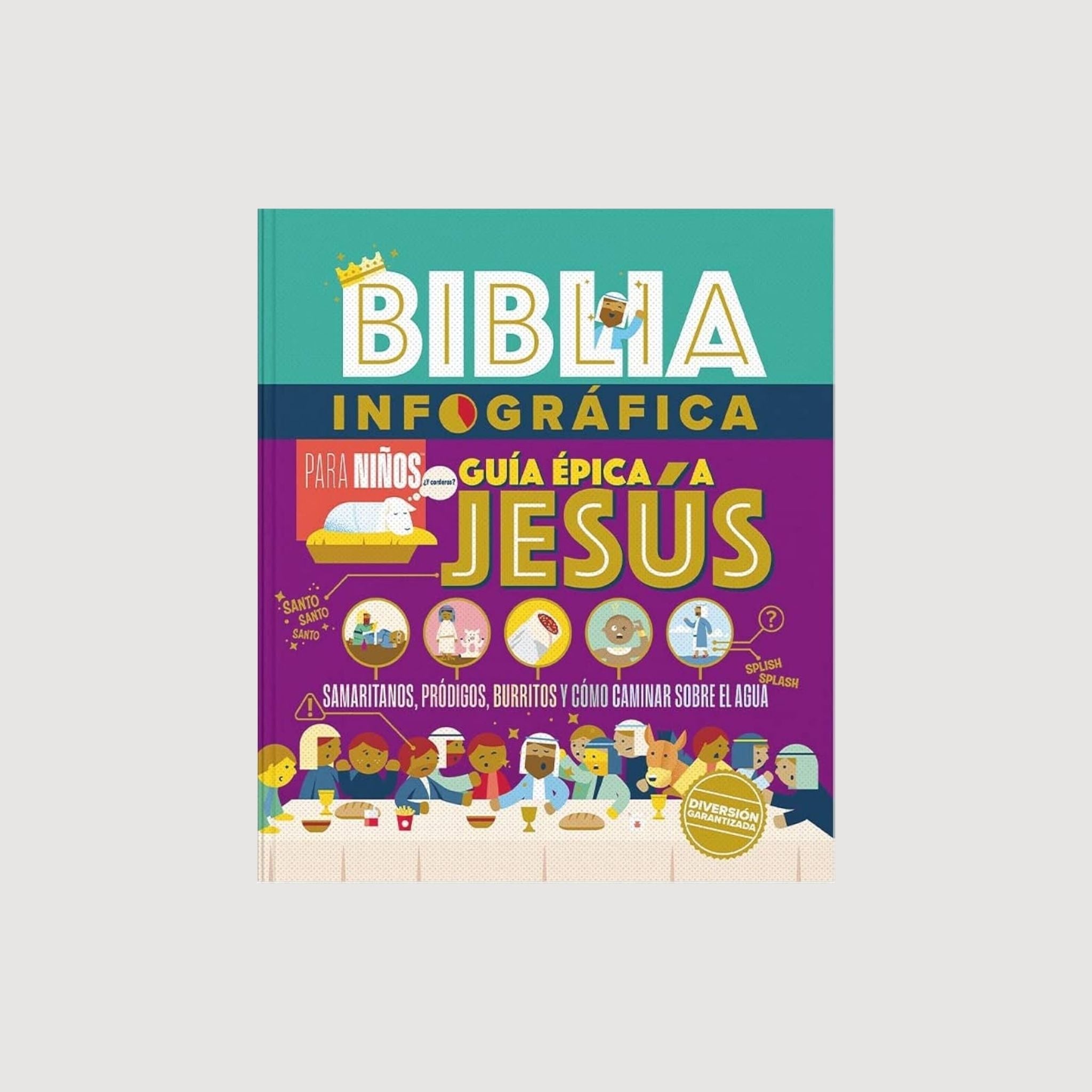 Biblia infográfica Guía épica a Jesús