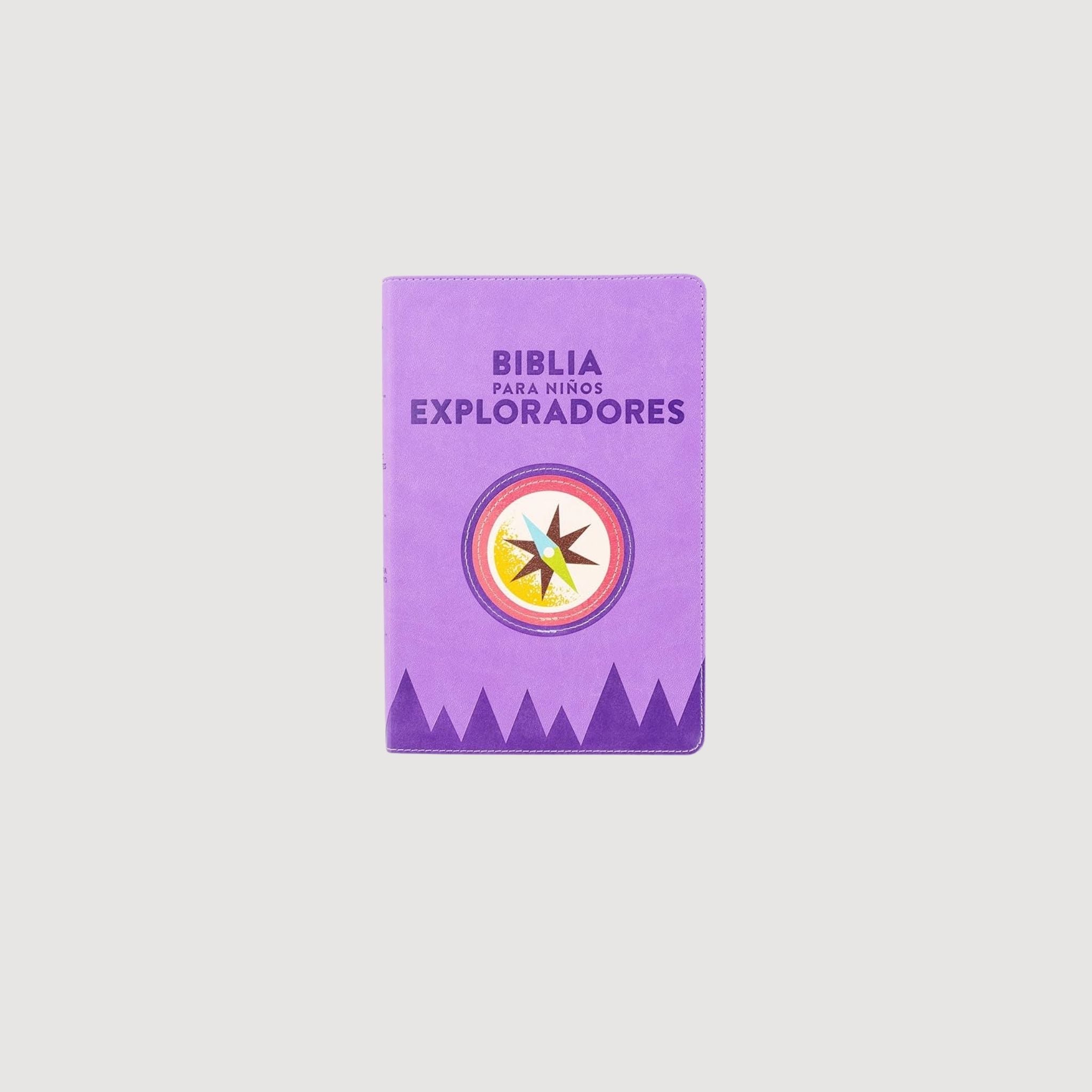 Biblia para Niños Exploradores Lavanda Compas