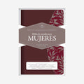 Biblia de estudio para mujeres, RVR60, vino tinto fuccia, simil piel