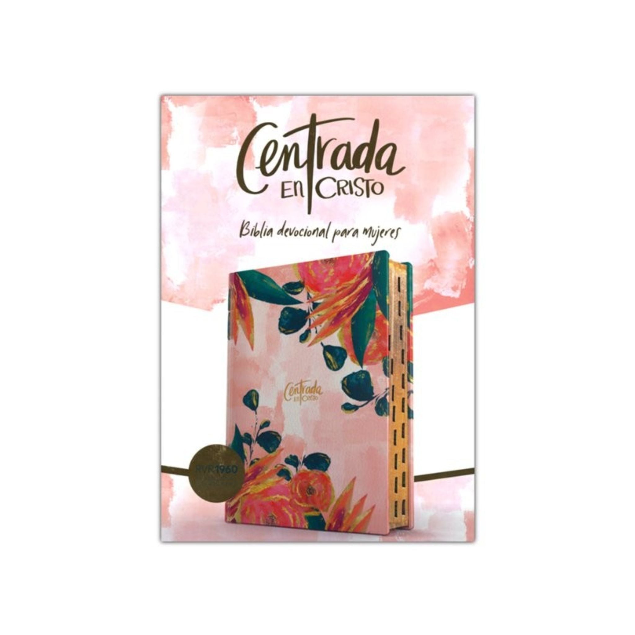Biblia devocional para mujeres Centrada en Cristo Pasta Suave RVR60