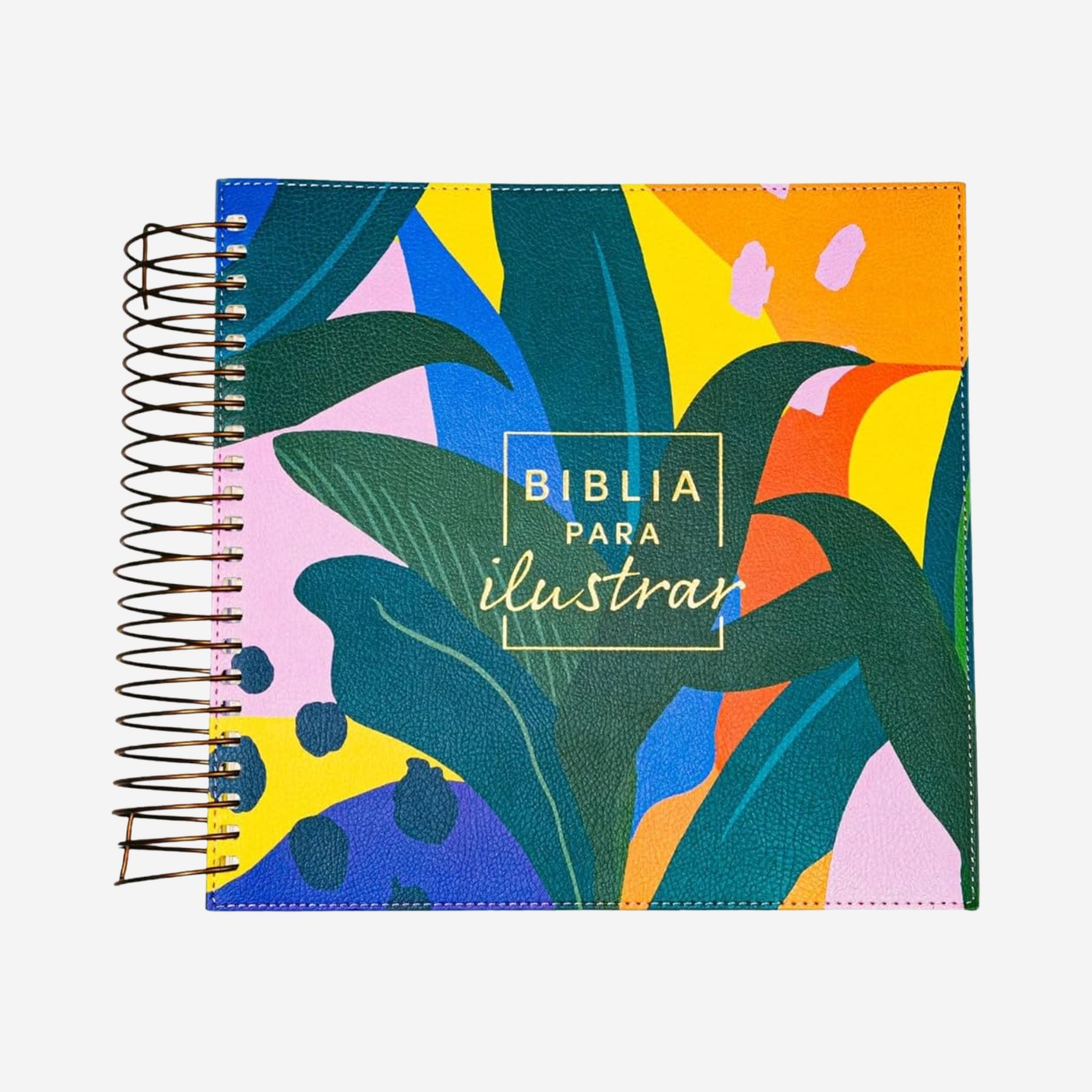 Biblia para ilustrar florar, simil piel RVR60