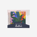 Biblia para ilustrar florar, simil piel RVR60