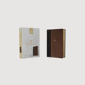 RVR 1960 Biblia temática de Estudio- Marrón, piel